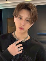 クィーンズガーデンバイケーツーギンザ(QUEEN’S GARDEN by K two GINZA)&nbsp;メンズカット/センターパート/毛流れ/レイヤーカット