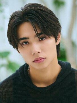 men's salon L-MARK 京都駅前【3月 NEW OPEN(予定)】 センターパート/ニュアンスパーマ/カルマパーマ/メンズ/眉毛