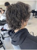 前上がりウルフ　サーフカール