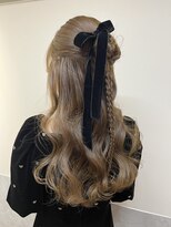 トゥーリ 長崎住吉店(tuuli)&nbsp;【西岡】結婚式ヘア　ハーフアップ