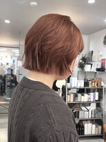 カルテ(QUARTE)&nbsp;プツッとボブ　テラコッタオレンジ