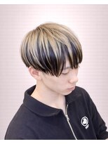 ヘアスタジオ ロメオ(hair studio Romeo)&nbsp;ナチュラルマッシュ×アンブレラカラー