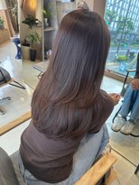 ソワ バイ ルシル(SOIE by Lucile) レイヤーカット 透明感カラー 福島市