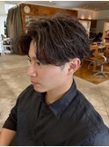 シャドウ×フェザーパーマ