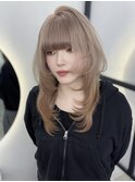 ホワイトミルクティーベージュ