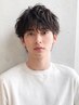 【MEN'S 人気】メンズカット+ニュアンスクリームパーマ