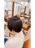 白髪ぼかしハイライト＋カット +髪質改善トリートメント