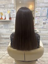 フゥカ 売市店(fuka)&nbsp;【ブリーチなしカラー】グレージュカラー×髪質改善　八戸