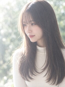 テラ(terra)の写真/【真っ直ぐ過ぎない、自然で思わず触れたくなる柔らかな縮毛矯正】