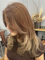 ウェイビー 桜木町店(WAVY)&nbsp;インナーカラーハイレイヤーカット