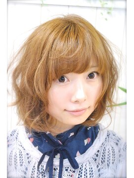 ミエルヘアーブラン(miel hair blanc) 【miel hair blanc】シフォン♪パーマ