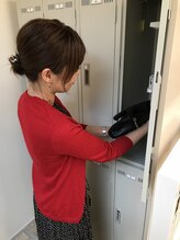 お客様用カギ付きロッカー