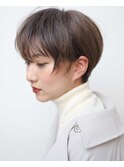 ハイトーングレージュショート▼LINEID@vey3047y