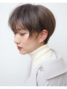 ニコヘアー(niko hair) ハイトーングレージュショート▼LINEID@vey3047y