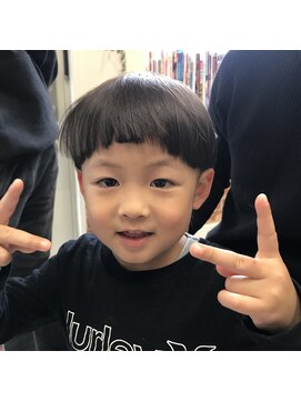 町上津役の美容室 コボちゃんカット
