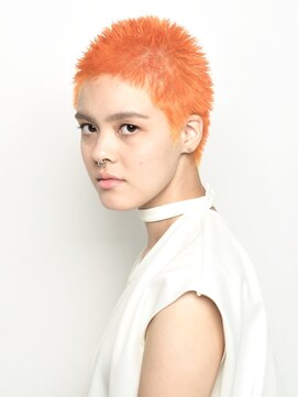 ピークアブー 原宿ハラカド(PEEK-A-BOO) オレンジベリーショート