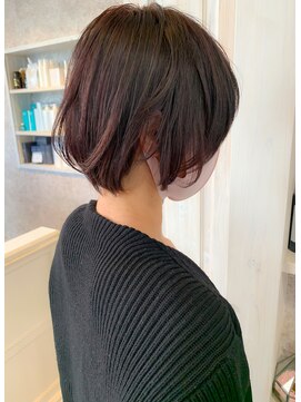 キャアリー(Caary) 福山ショートヘア ベリーショートcaary耳かけ簡単スタイリング
