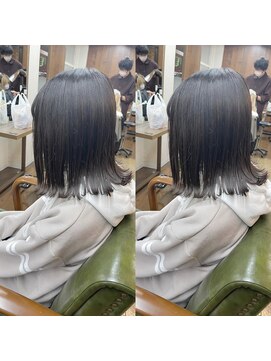 ヘアーサロン リバース(Hair Salon Rebirth) 【防府/Rebirth】切りっぱなしボブ