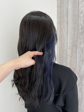 シエル 立川店(CIEL) イヤリングカラー×ネイビーブルー【CIEL×maki】