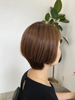 オトロ 自由が丘奥沢(Otro) 前髪/マチルダボブ/ピンクベージュ/インナーグレージュ/自由が丘