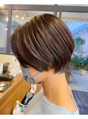 大人のスタイリッシュなショートスタイル(イカリ ジュンイチ
