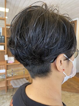 リビングヘアルーム(LIVING HAIR ROOM) 刈り上げショート