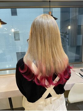 アール バイ ニーナ(R by NINA) 【'R Saya】ホワイト×レッド