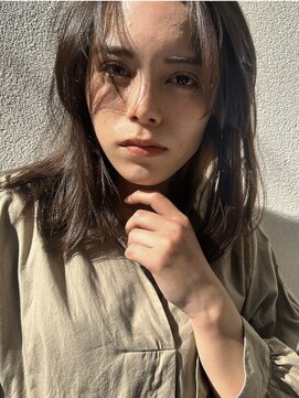 ウェルク(welc) 顔周りレイヤー×ブラウンベージュ