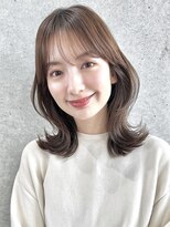 ザシー おおたかの森(The C)&nbsp;くびれレイヤーシースルー前髪ココアグレージュ