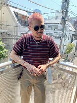 アルカナ 明治神宮前原宿(ARCANA)&nbsp;束感ショート　波巻き　ハイライト マッシュパーマ