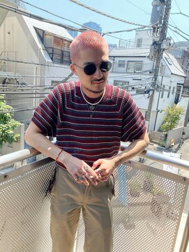 アルカナ 原宿表参道(ARCANA) 束感ショート　波巻き　ハイライト マッシュパーマ