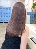 サンクプロジェクト(cinq PROJECT)&nbsp;ダブルカラーインナーカラーミルクティーベージュローライト韓国