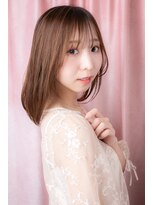 モッズヘア 越谷(mod's hair) 艶カラーシルキーベージュエアーストレートZ越谷20代30代40代