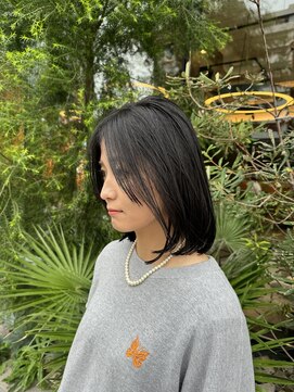 レックスヘアーインターナショナル(ReX HAIR INTERNATIONAL) 【山嵜　栞】まとまるボブ