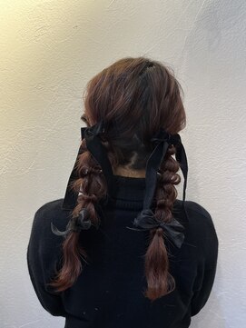 タエビスアリッサム(Taebis Alyssum) ツインテールアレンジ