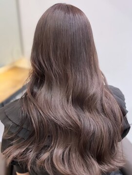 ベレーザ 渋谷(BELEZA) 5808髪質改善グレージュカラーレイヤーロング韓国ワンホンヘア