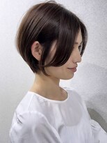 ノウル 中野(NoWL)&nbsp;【NoWL】丸みショートボブ中野グレージュイルミナ5402