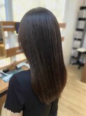 オーガニック全体染め+水素Tr+炭酸シャンプー 初回限定¥4600