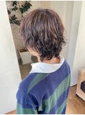 ショートウルフパーマ