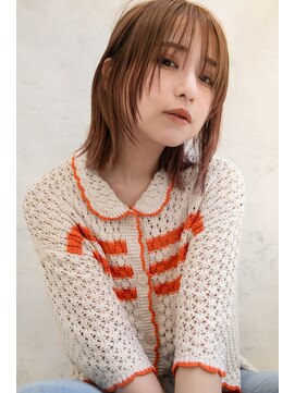 クロレ(CLORE) フェイスレイヤーカット切りっぱなしボブ