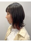 【松戸 藤原】ミディアムレイヤーイヤリングカラー