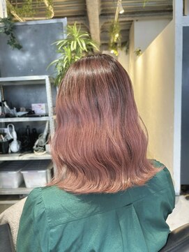 インク(inc) ハイライト/ベージュカラー/レイヤーカット