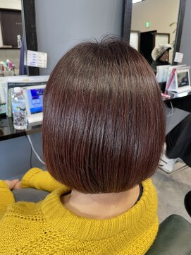 レナータ ヘア(Renata hair) ピンクバイオレット/超高濃度水素ケアカラー/艶ボブ