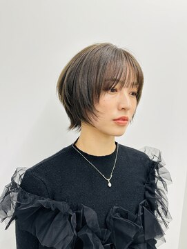 エアー 横浜(AIR) 【寺本】グレージュ/ウルフレイヤー/顔周りカット