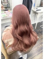 アンリ(Anli)&nbsp;【tomomi＊ピンクベージュ　ブリーチカラー　春カラー】