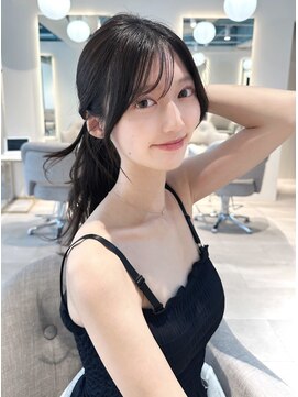 アリスバイアフロート 自由が丘(ALICe by AFLOAT) 顔まわりカット/後れ毛/韓国ヘア/くびれヘア/レイヤーカット