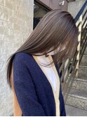 乾かすだけでキマる髪/馴染むハイトーングレージュ