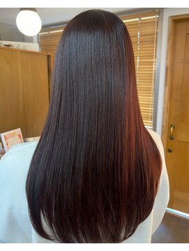 ロッソ ヘアアンドスパ 草加店(Rosso Hair&SPA) さら艶ストレート