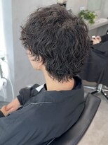 ネクスト 渋谷(NEXT) スペインカール/スパイキーショート/ブルーブラック/渋谷