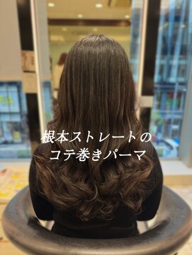 アピッシュ ギンザ(apish ginza) コテ巻きパーマ/デジタルパーマロング/ロングパーマ/パーマ